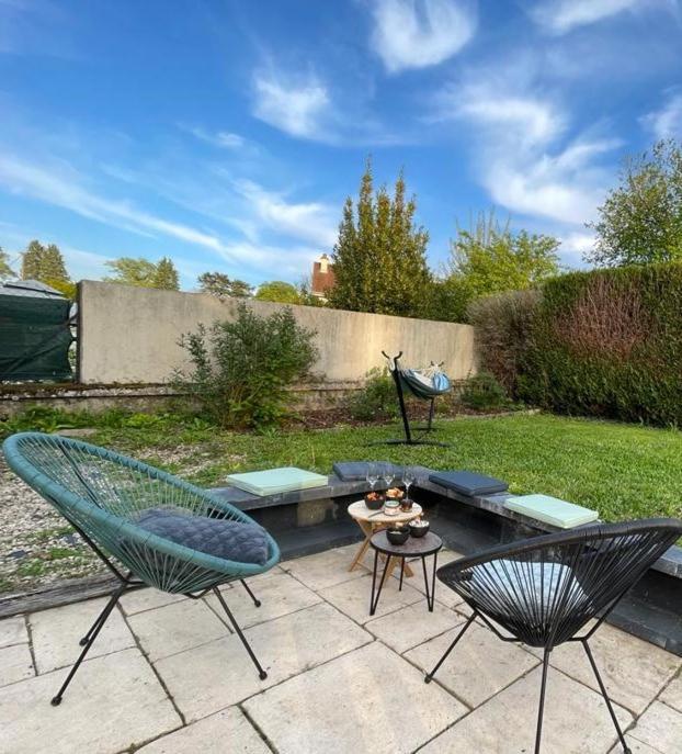 Charmante Maison Bourguignonne Avec Grand Jardin Et Parking Montbard Exterior photo